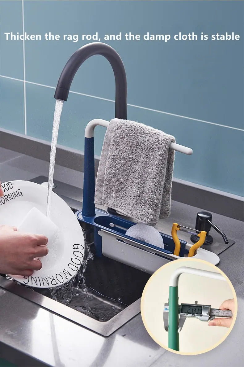 Telescopic Sink Rack - everyday essentials